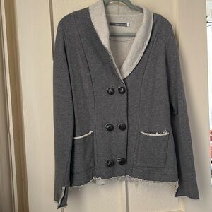 Turk & Taylor Grey Blazer L